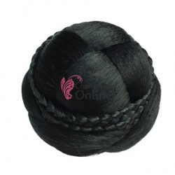 Coc modern din par artificial cu pini J880FF Brunet 